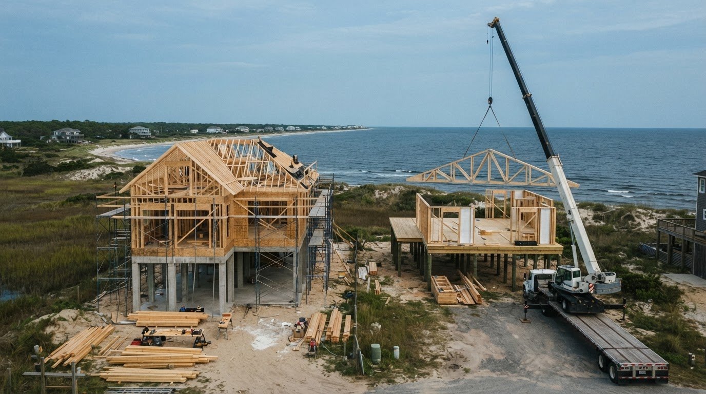 Stick-Built vs Truss-Built Homes