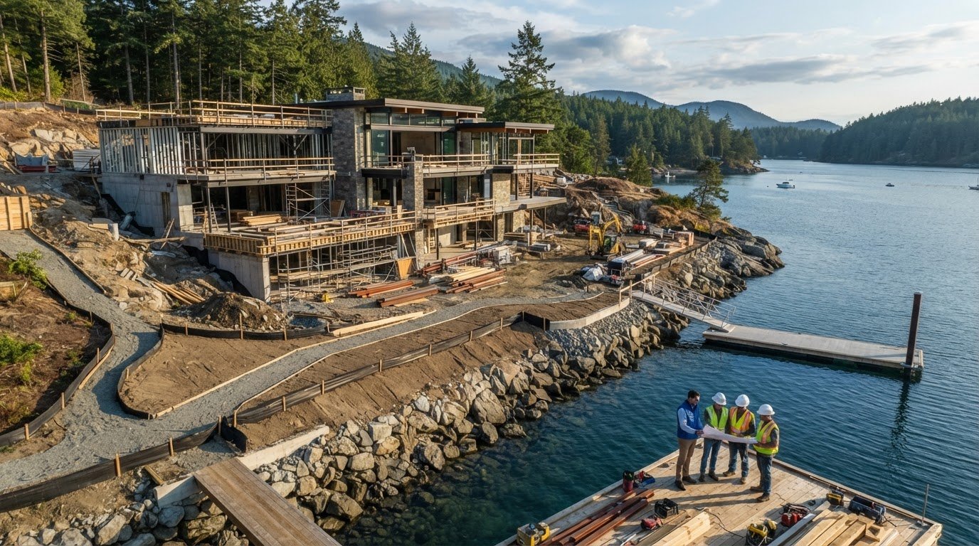 Cost to Build a Luxury Waterfront Home and What Drives the Price