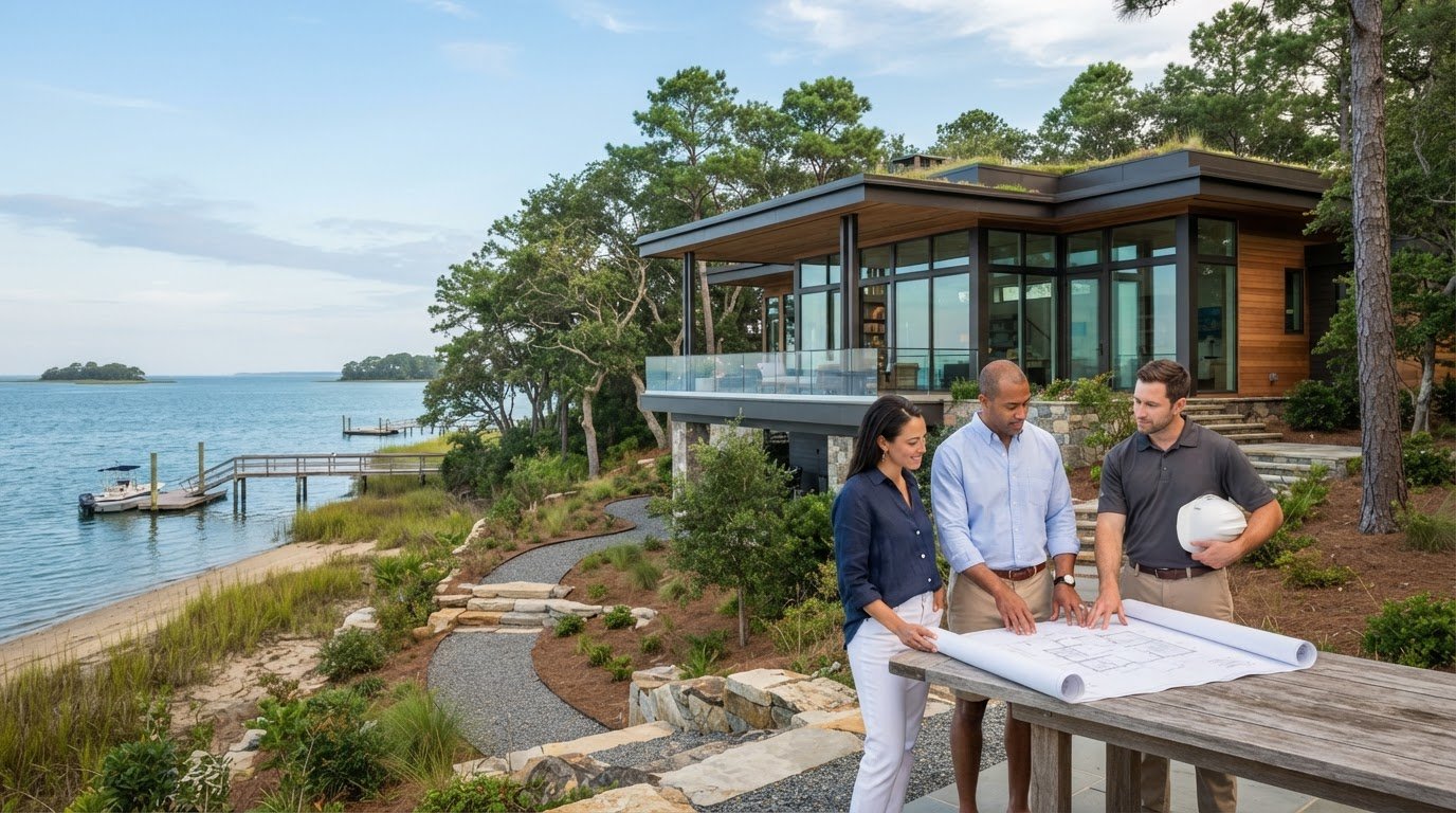 New Construction Waterfront Home in NC: A Buyer’s Guide