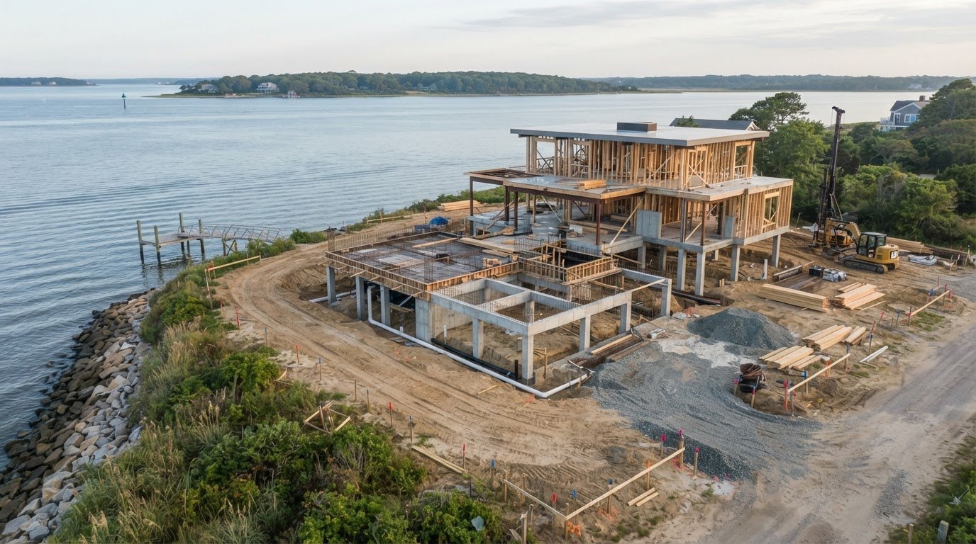 Waterfront Home Construction Challenges: A Practical Guide