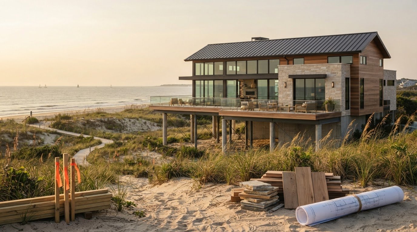 Average Price per Square Foot for a Coastal Custom Home
