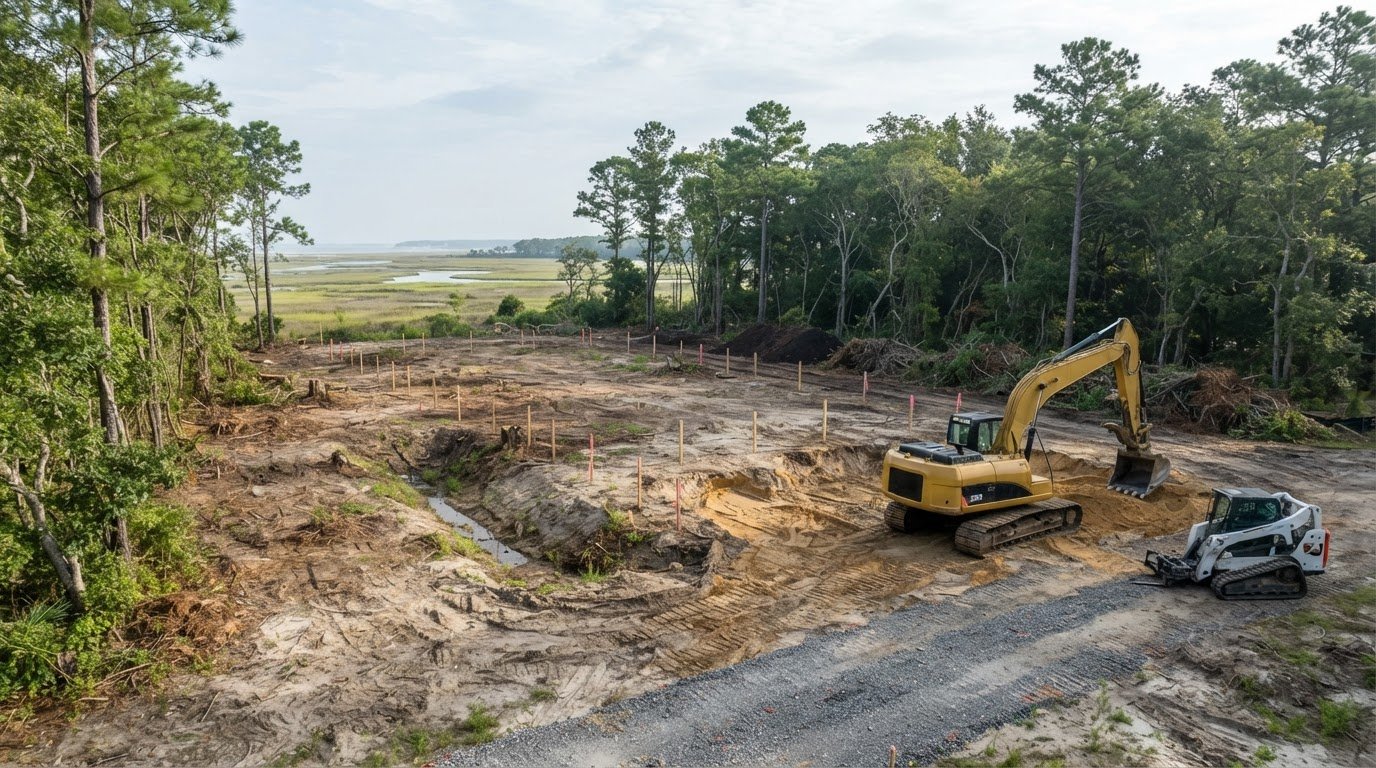 Coastal Land Clearing and Excavation: A Practical Guide